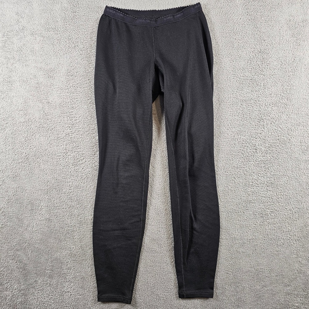 Patagonia Womens Capilene Performance Baselayer Leggings Black XS 44340F7